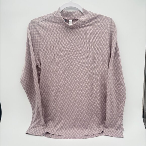 NWT Adidas Women's Med Ultimate365 Tour HEAT RDY Mock Neck Long Sleeve golf polo - Picture 6 of 15